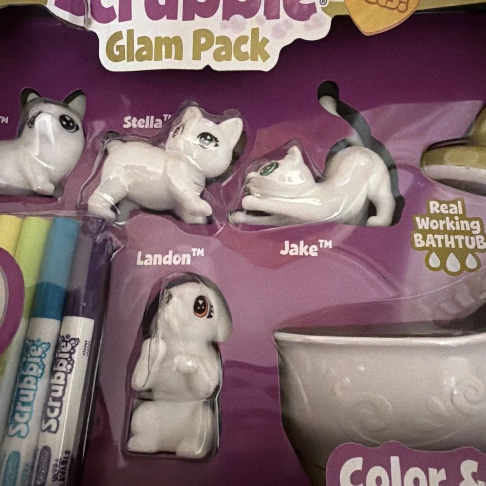 Crayola Scribble Scrubbie Pets Kit - 4 Pets BRAND NEW